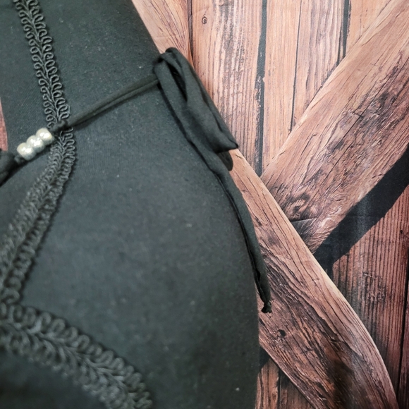 HAND CRAFTED Black SINGLE Knit Necklace - Picture 7 of 7